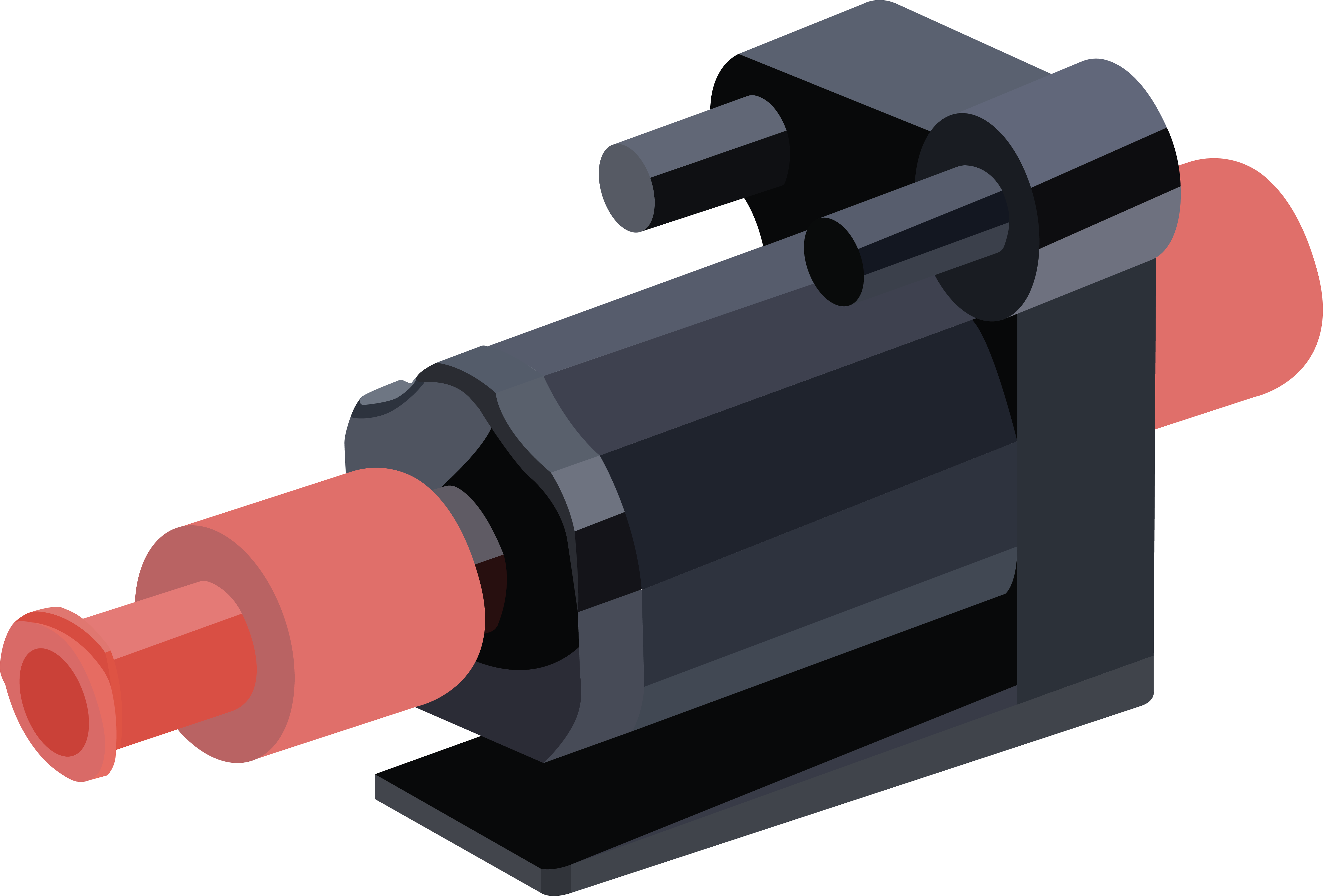 Vector image of thermosorb cartridge